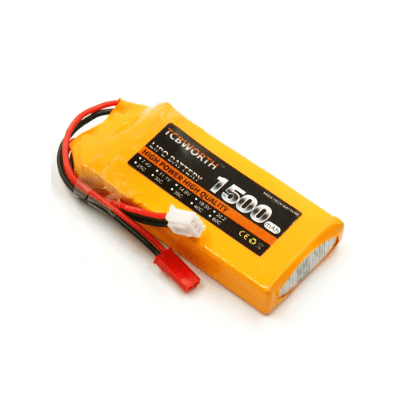Batterie Lipo 3S 11.1V 1500mAh 30C-XT60 - Disponible chez TET Electronics Tunisie Batterie Lipo 3S 11.1V 1500mAh 30C-XT60 - Alimentation | Acheter en Tunisie - TET Electronics