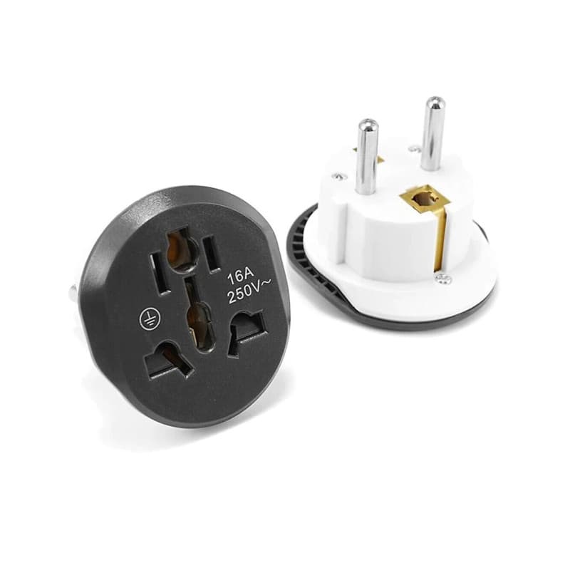 Adaptateur Secteur Prise AU US UK CN Vers EU Universel Europe France 16A - Disponible chez TET Electronics Tunisie Adaptateur Secteur Prise AU US UK CN Vers EU Universel Europe France 16A - Alimentation | Acheter en Tunisie - TET Electronics