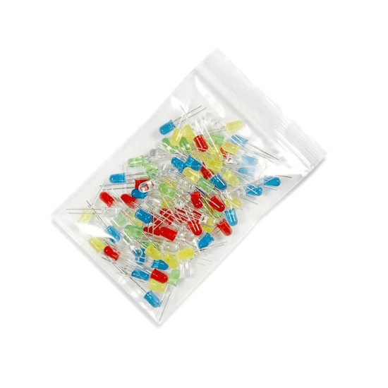 Kit 100 Diode LED 5mm Light Assorti DIY - Disponible chez TET Electronics Tunisie Kit 100 Diode LED 5mm Light Assorti DIY - Composants | Acheter en Tunisie - TET Electronics