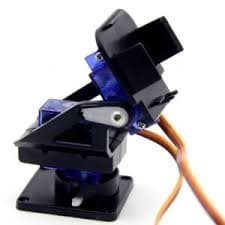 Support PAN/TILT pour Servomoteur SG90 et MG90S - Disponible chez TET Electronics Tunisie Support PAN/TILT pour Servomoteur SG90 et MG90S - Moteurs & Roues | Acheter en Tunisie - TET Electronics