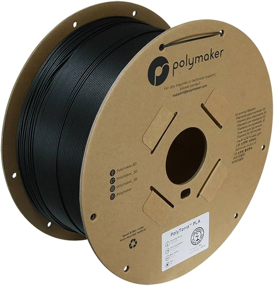 Filament Polymaker PLA Noir 1.75MM 2.5 Kg - Disponible chez TET Electronics Tunisie Filament Polymaker PLA Noir 1.75MM 2.5 Kg - Acheter en Tunisie | TET Electronics