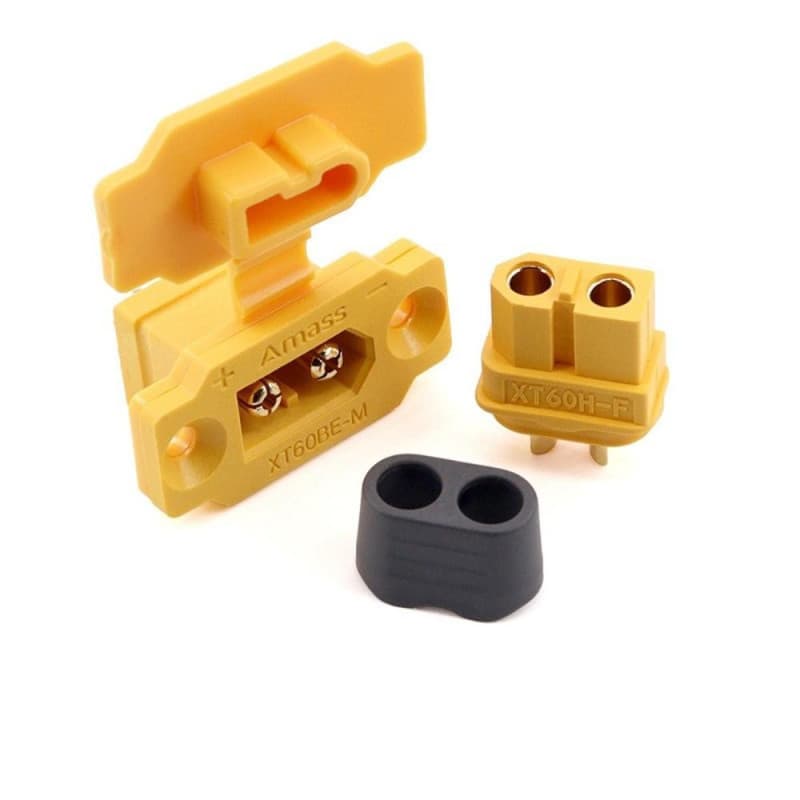 XT60BE-MF Connecteur Amass Noir Jaune Prise Male XT60BE - Disponible chez TET Electronics Tunisie XT60BE-MF Connecteur Amass Noir Jaune Prise Male XT60BE - Acheter en Tunisie | TET Electronics
