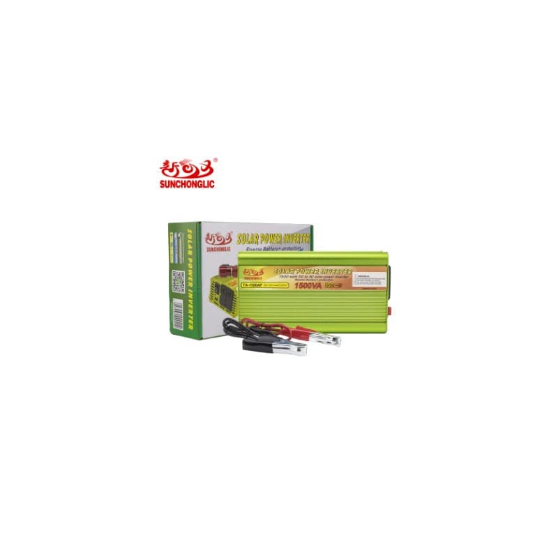 Convertisseur de Tension 1500VA 12V DC à 230V AC 50Hz - Disponible chez TET Electronics Tunisie Convertisseur de Tension 1500VA 12V DC à 230V AC 50Hz - Acheter en Tunisie | TET Electronics