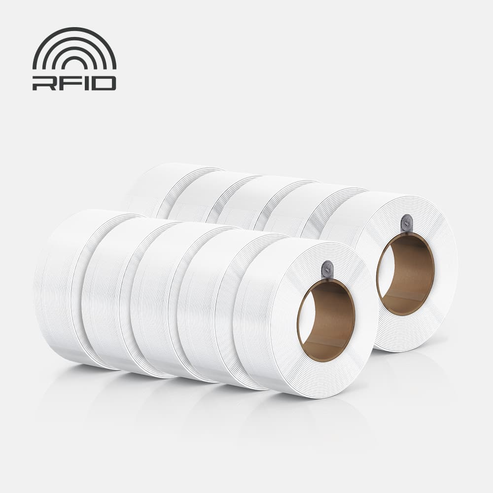 Filament Bambu Lab Refill PETG Blanc– Pack 10 Bobines - Disponible chez TET Electronics Tunisie Filament Bambu Lab Refill PETG Blanc– Pack 10 Bobines - Acheter en Tunisie | TET Electronics