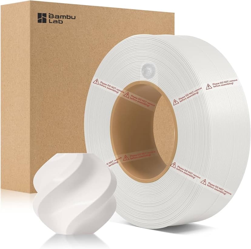 Filament Bambu Lab Refill PETG Blanc 1kg - Disponible chez TET Electronics Tunisie Filament Bambu Lab Refill PETG Blanc 1kg - Kits & Prototypage | Acheter en Tunisie - TET Electronics