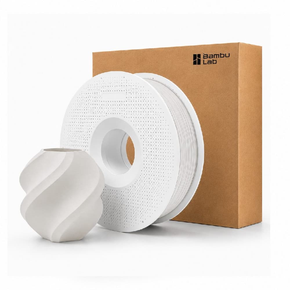 Filament Bambu Lab PETG Blanc 1kg - Disponible chez TET Electronics Tunisie Filament Bambu Lab PETG Blanc 1kg - Acheter en Tunisie | TET Electronics