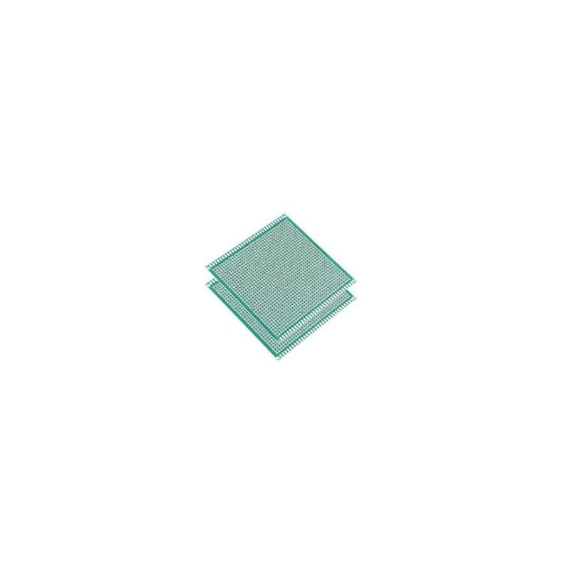 Plaque Perforée 10*10 CM Verte Double Face - Disponible chez TET Electronics Tunisie Plaque Perforée 10*10 CM Verte Double Face - Kits & Prototypage | Acheter en Tunisie - TET Electronics