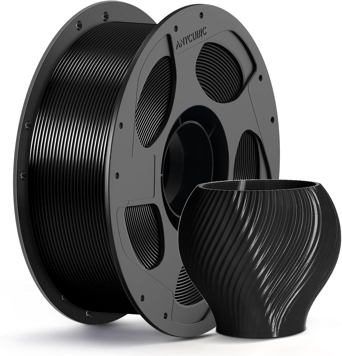 Filament Anycubic PETG Noir 1kg - Disponible chez TET Electronics Tunisie Filament Anycubic PETG Noir 1kg - Acheter en Tunisie | TET Electronics