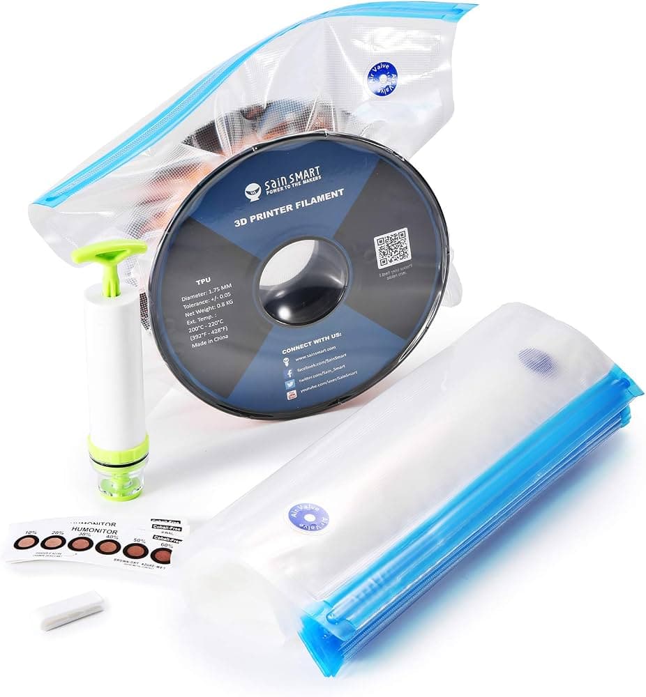 Pack de 6 Sacs Sous Vide pour Filament + Pompe - Disponible chez TET Electronics Tunisie Pack de 6 Sacs Sous Vide pour Filament + Pompe - Acheter en Tunisie | TET Electronics