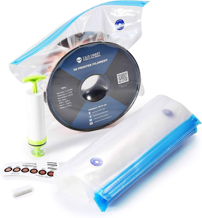 Pack de 6 Sacs Sous Vide pour Filament + Pompe - Disponible chez TET Electronics Tunisie Pack de 6 Sacs Sous Vide pour Filament + Pompe - impression-3d | Acheter en Tunisie - TET Electronics